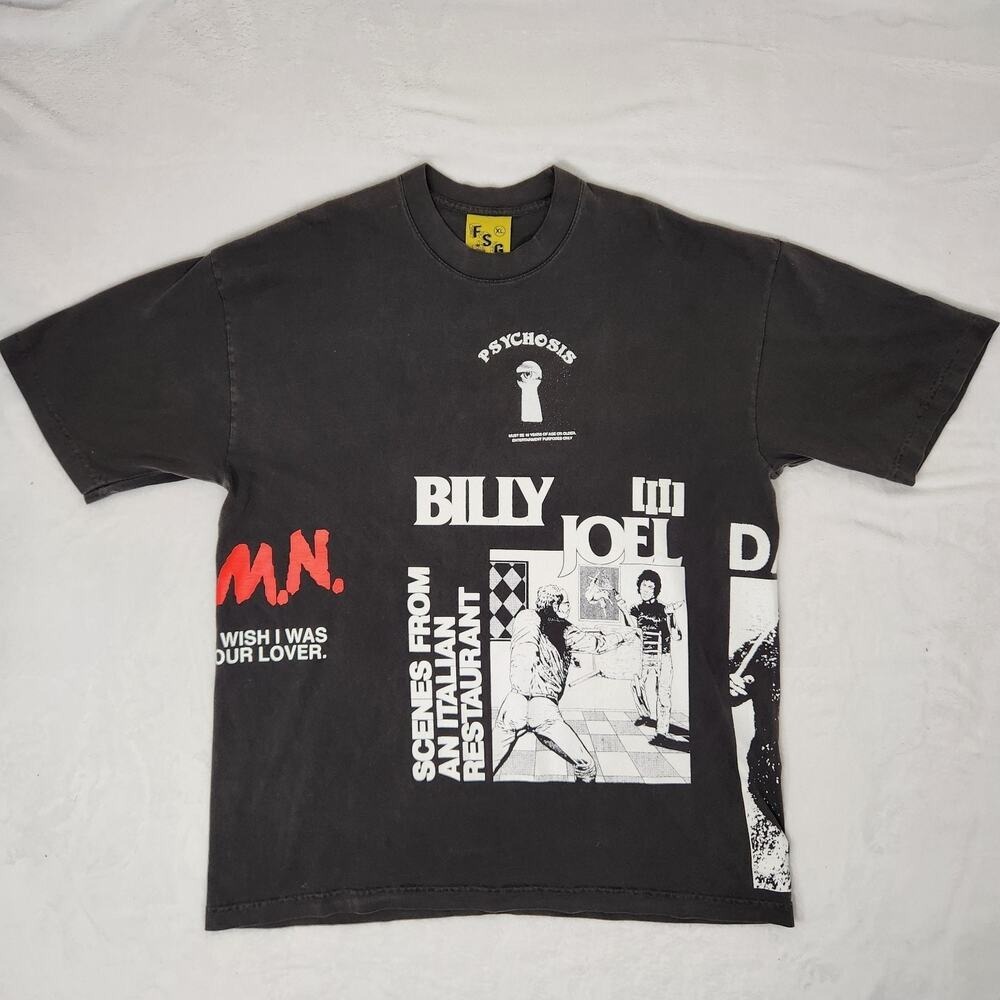 Rare Feels So Good FSG 1-of-1 Test Print T-Shirt Billy Joel Pee Wee Godzilla XL